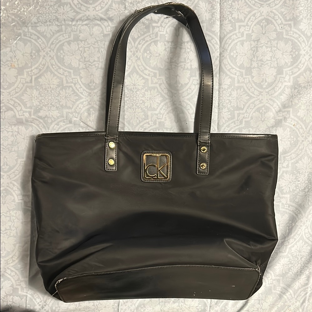 Calvin Klein Black Tote Bag